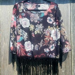 Boho Fringed Top